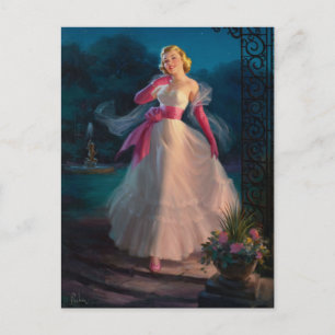 Postal Paseo por la luna