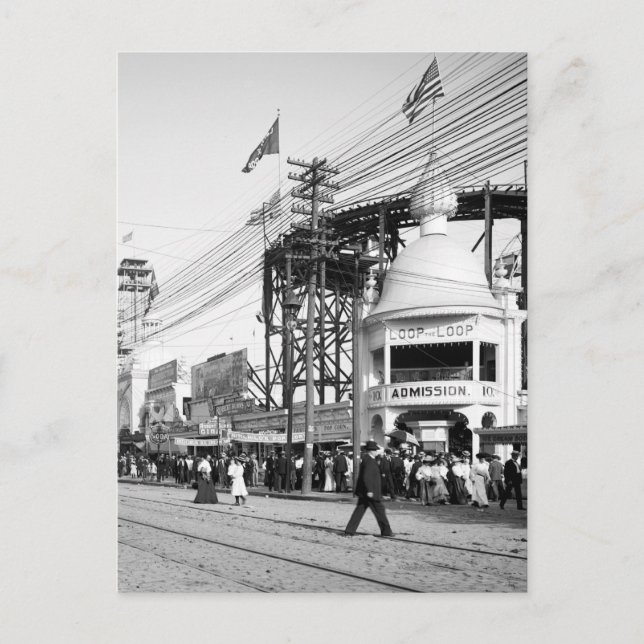 Postal Paseo por Loop Ride, Surf Avenue, Coney Island 190