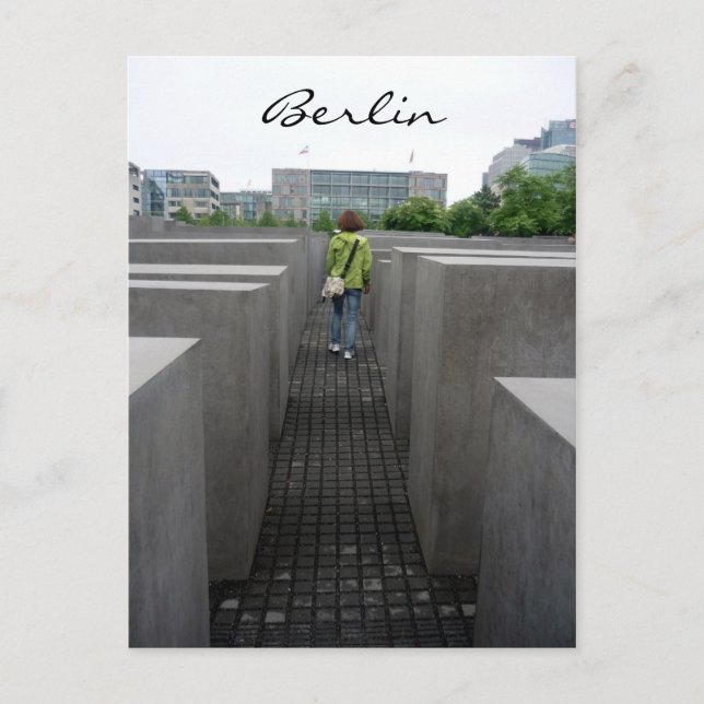Postal paseo por monumentos de Berlín (Anverso)