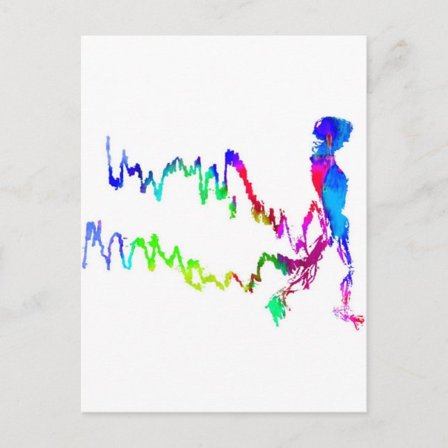 Postal Paseo por Skeleton (Anverso)