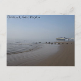 Postal Paseos y playa de Blackpool Central