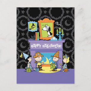 Postal Pasillos Embrujados de Maniotas Halloween