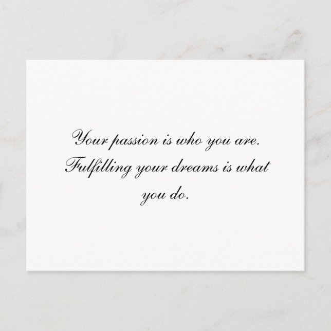 Postal Pasión (Anverso)