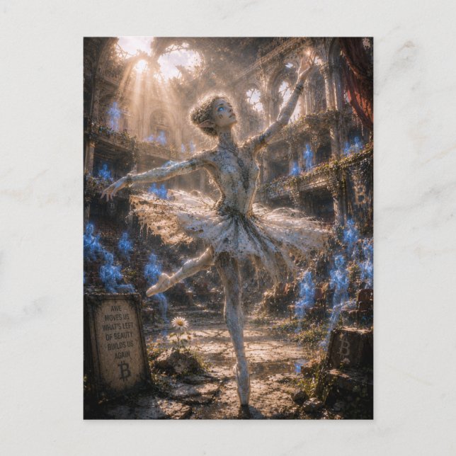 Postal Pasión / Bailarina / Ópera en ruinas (Anverso)
