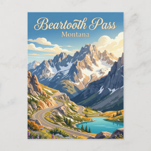 Postal Paso Beartooth, Montana