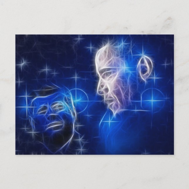 Postal Paso de la antorcha II (Anverso)