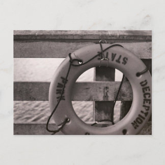 Postal Paso de la decepción en la bahía de Bowman