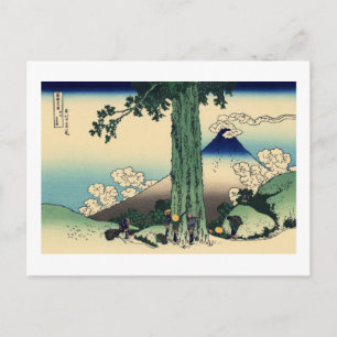 Postal Paso de Mishima en la provincia de Kai