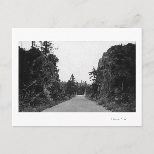 Postal Paso Stevenson, WA View North Bank Highway (Anverso)