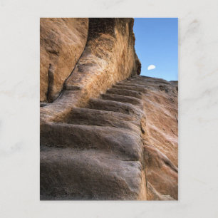 Postal Pasos en la luna