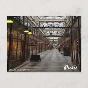 Postal Passage du grand cercle Paris