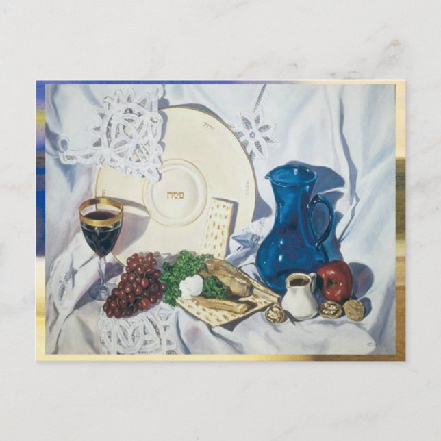 Postal Passover Seder (Anverso)