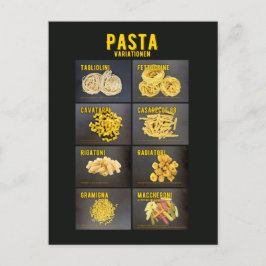 Postal Pasta Variationen Italienisches Restaurant Zutaten