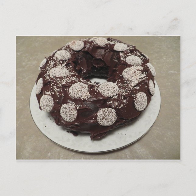 Postal Pastel al horno (Anverso)