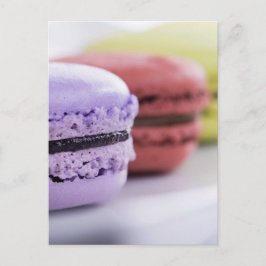 Postal Pastel Chef French Macaron