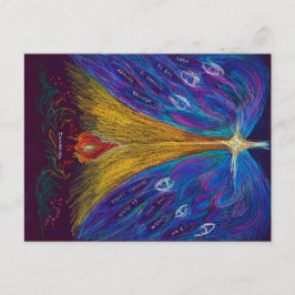Postal Pastel de aceite de immanuel por Christina Wert,