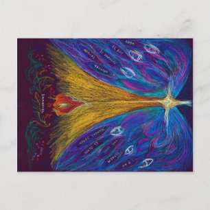 Postal Pastel de aceite de immanuel por Christina Wert,