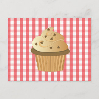 Postal Pastel de chocolate