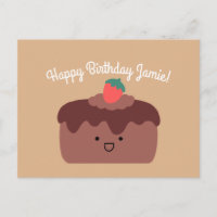 Pastel de chocolate | Feliz cumpleaños
