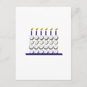 Postal Pastel de cumpleaños de béisbol