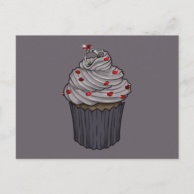 Postal Pastel de propuesta dulce (Anverso)