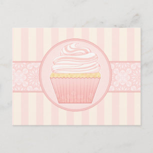 Postal Pastel elegante rosa dulce