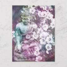 *~* Pastel Meditación Zen Buddha Meditar Flores