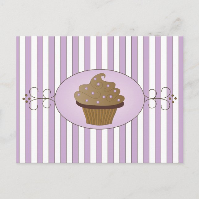 Postal Pastel morado (Anverso)