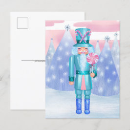 Postal Pastel Nutcracker Candy King