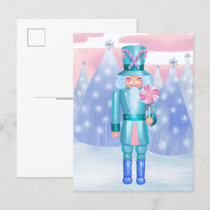 Postal Pastel Nutcracker Candy King