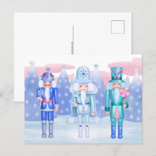 Postal Pastel Nutcracker Kings