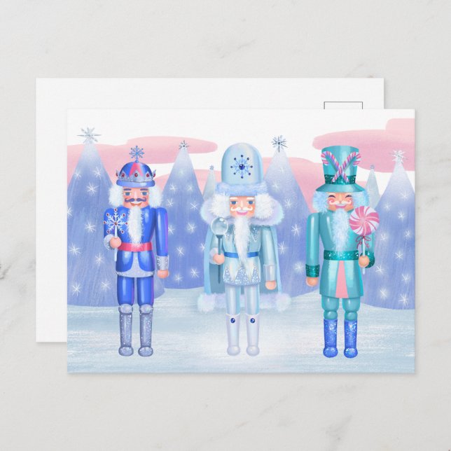 Postal Pastel Nutcracker Kings (Anverso / Reverso)