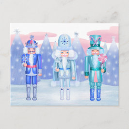 Postal Pastel Nutcracker Kings