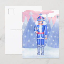 Postal Pastel Nutcracker Snowflake King