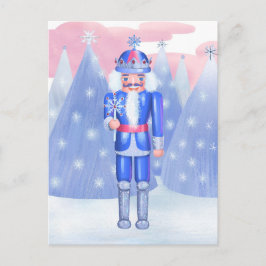 Postal Pastel Nutcracker Snowflake King