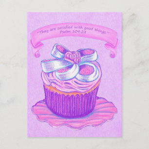 Postal Pastel rosa~Postales de Buena Escritura Satisfacto