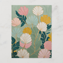 Postal Pastel Scallop Dance