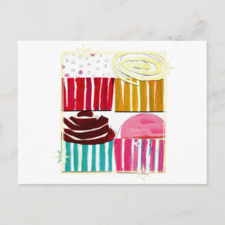 Postal Pasteles de arte pop