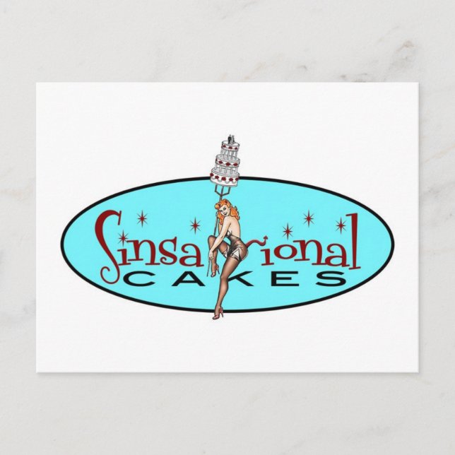 Postal Pasteles insacionales - Postcard (Anverso)