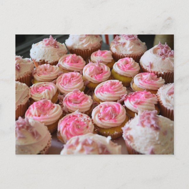 Postal Pasteles rosados (Anverso)