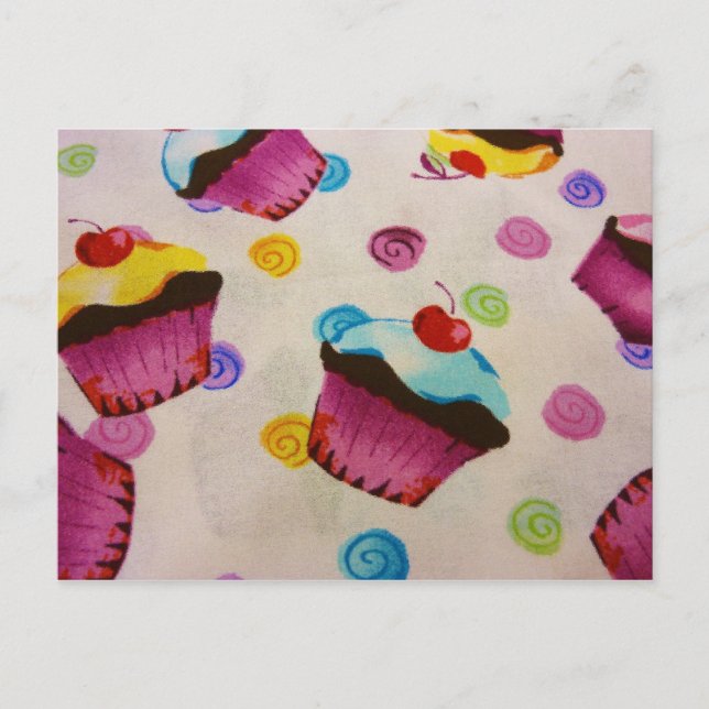 Postal pastelitos dulces (Anverso)