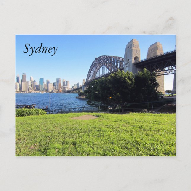 Postal pasto del puerto de sydney (Anverso)