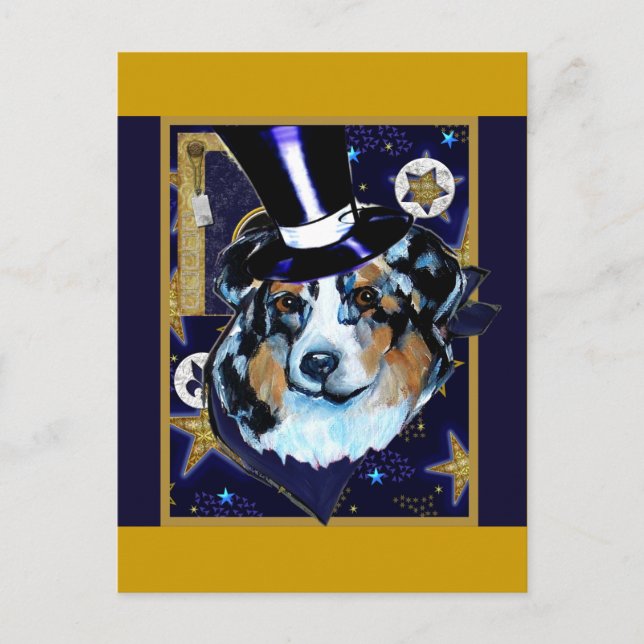 POSTAL PASTOR AUSTRALIANO (Anverso)