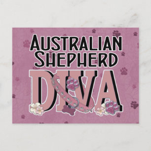Postal Pastor australiano DIVA