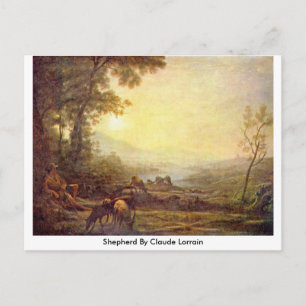 Postal Pastor De Claude Lorrain