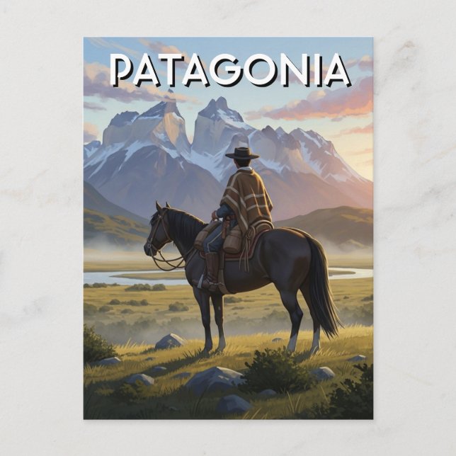 Postal Patagonia Chile (Anverso)