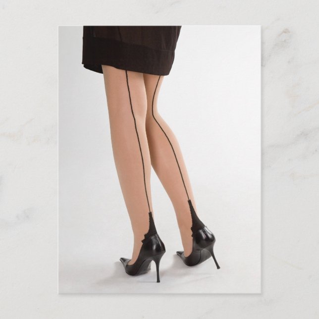 Postal Patas de glamur 10 (Anverso)