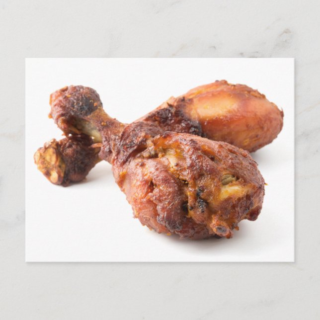 Postal Patas de pollo asadas (Anverso)