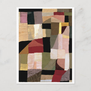 Postal Patchwork (cuna del hijo)   Sonia Delaunay  