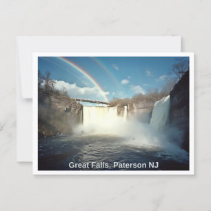 Postal Paterson NJ, Great Falls, Reimaginada, Arcoiris
